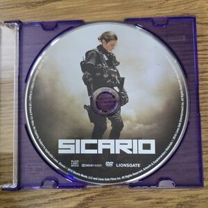Sicario (2015) DVD Denis Villeneuve slow burn Crime / Action movie